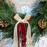 Preserved Winter wreath