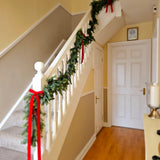 Fir garland with cones