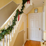 Fir garland with cones