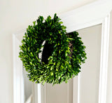 Preserved boxwood wreath small