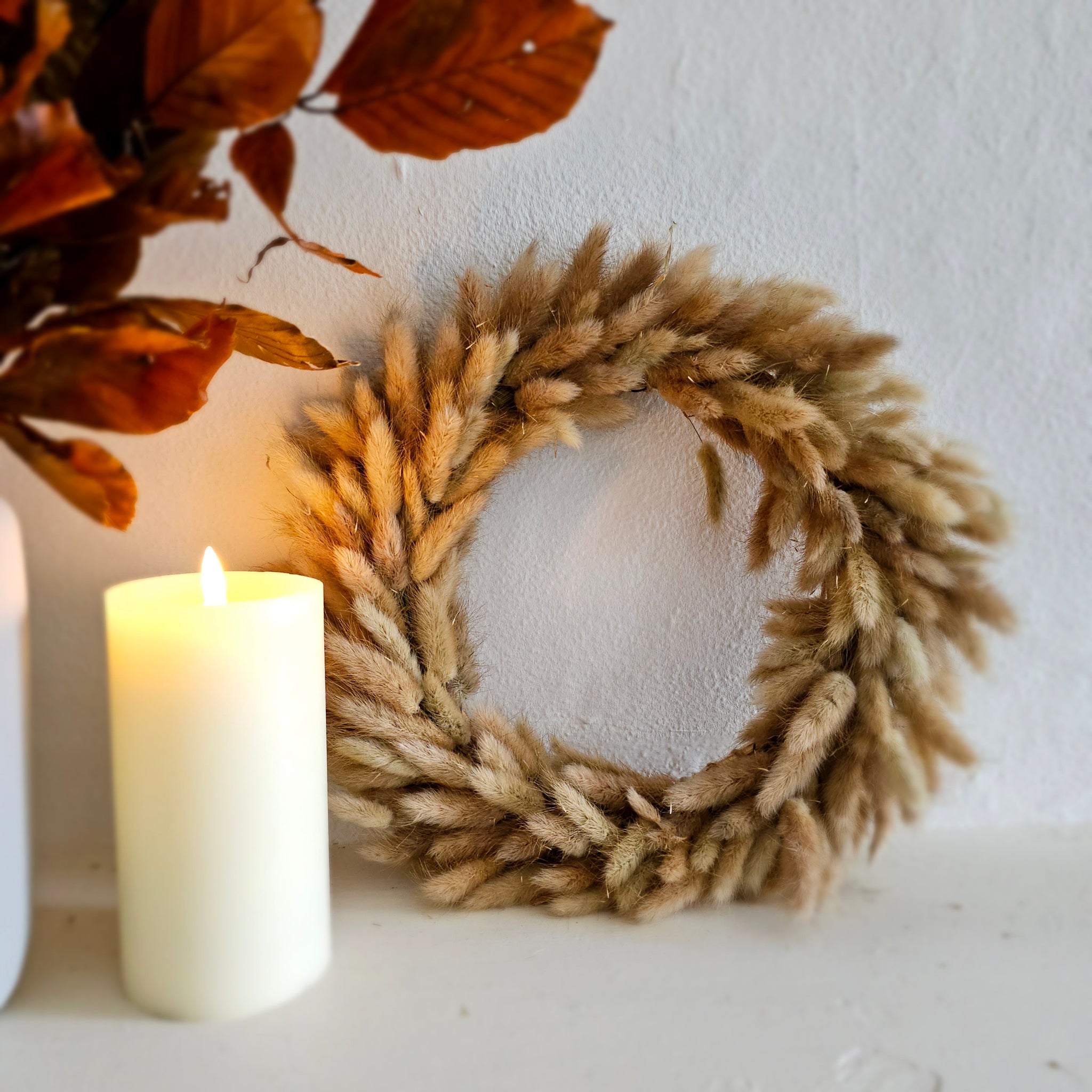 Lagurus Wreath